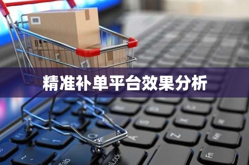 精准补单平台效果分析