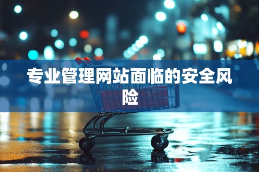 专业管理网站面临的安全风险