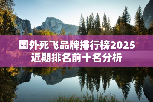国外死飞品牌排行榜2025近期排名前十名分析