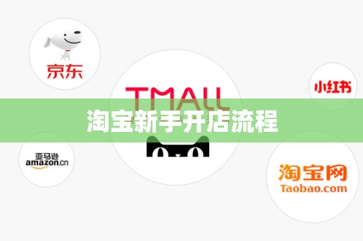 淘宝新手开店流程