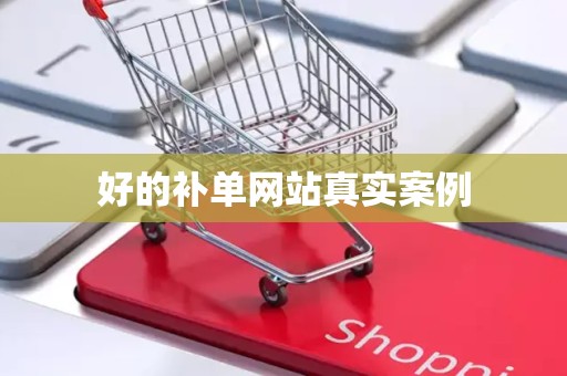 好的补单网站真实案例