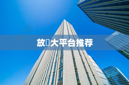 放單大平台推荐