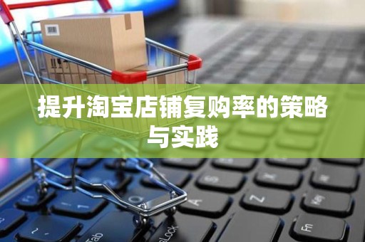 提升淘宝店铺复购率的策略与实践
