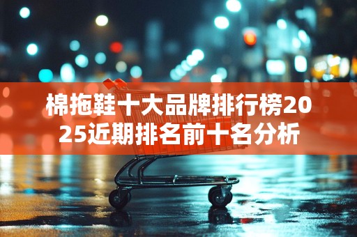 棉拖鞋十大品牌排行榜2025近期排名前十名分析