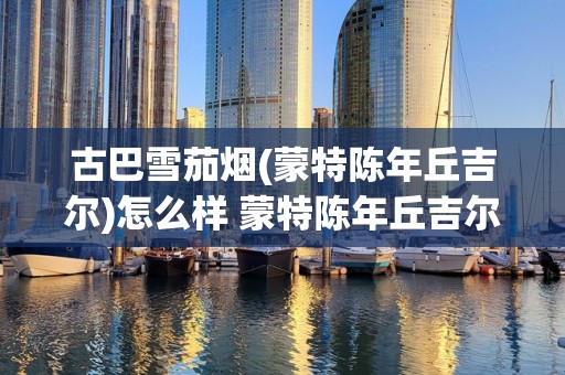 古巴雪茄烟(蒙特陈年丘吉尔)怎么样 蒙特陈年丘吉尔好抽吗