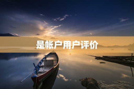 是帐户用户评价