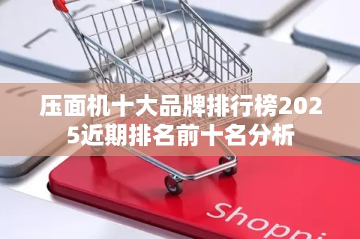 压面机十大品牌排行榜2025近期排名前十名分析