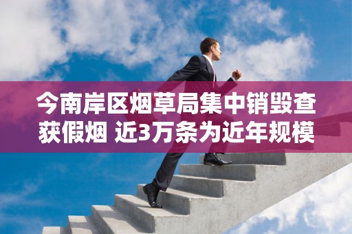 今南岸区烟草局集中销毁查获假烟 近3万条为近年规模之最