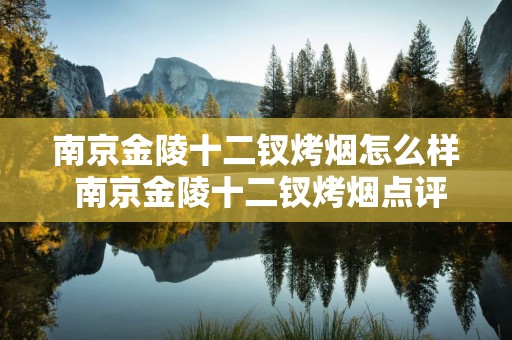 南京金陵十二钗烤烟怎么样 南京金陵十二钗烤烟点评