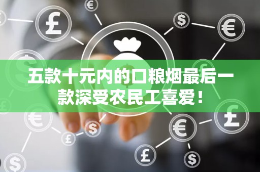 五款十元内的口粮烟最后一款深受农民工喜爱！