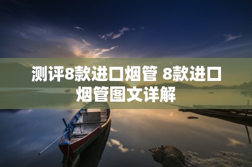 测评8款进口烟管 8款进口烟管图文详解