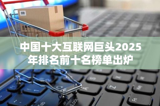 中国十大互联网巨头2025年排名前十名榜单出炉