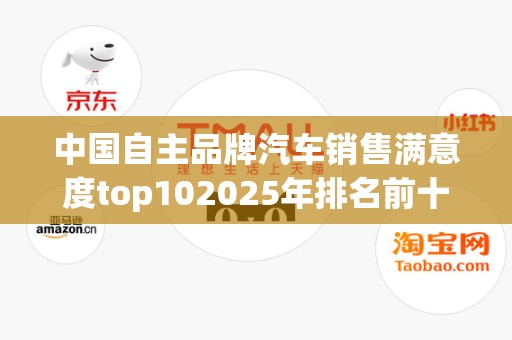 中国自主品牌汽车销售满意度top102025年排名前十名榜单出炉
