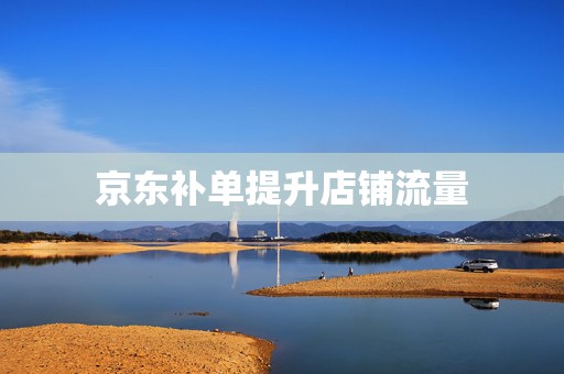 京东补单提升店铺流量