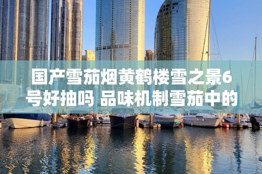 国产雪茄烟黄鹤楼雪之景6号好抽吗 品味机制雪茄中的袖珍精品