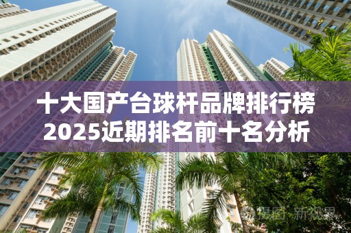 十大国产台球杆品牌排行榜2025近期排名前十名分析