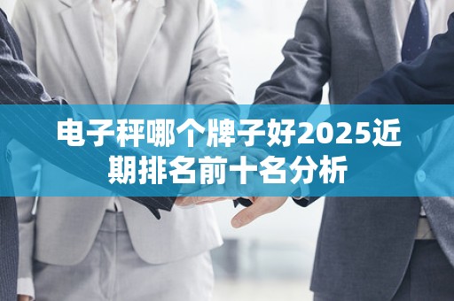 电子秤哪个牌子好2025近期排名前十名分析