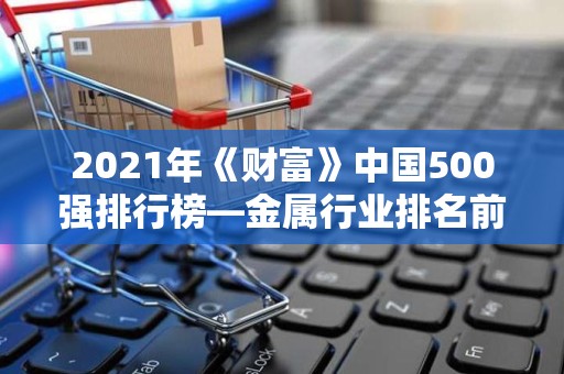 2021年《财富》中国500强排行榜—金属行业排名前十的公司2025年排名前十名榜单出炉