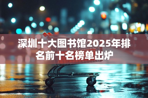 深圳十大图书馆2025年排名前十名榜单出炉