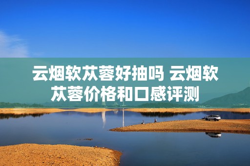 云烟软苁蓉好抽吗 云烟软苁蓉价格和口感评测
