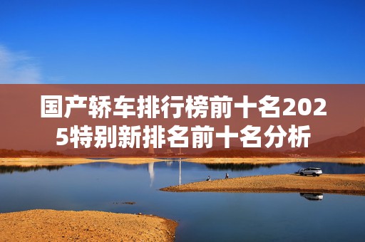 国产轿车排行榜前十名2025特别新排名前十名分析