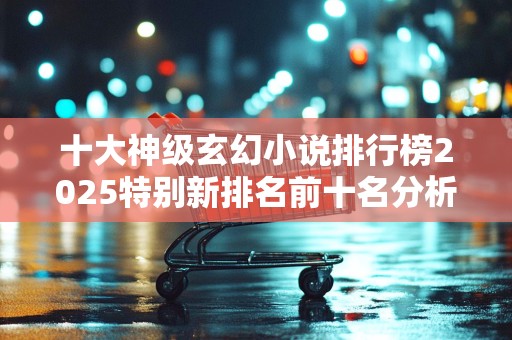 十大神级玄幻小说排行榜2025特别新排名前十名分析