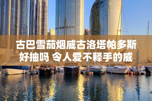 古巴雪茄烟威古洛塔帕多斯好抽吗 令人爱不释手的威古洛