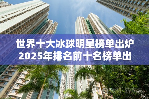 世界十大冰球明星榜单出炉2025年排名前十名榜单出炉