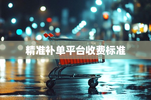 精准补单平台收费标准
