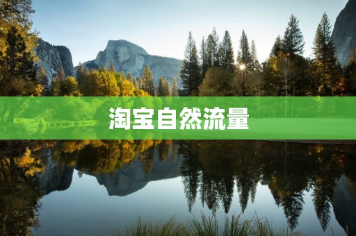 淘宝自然流量