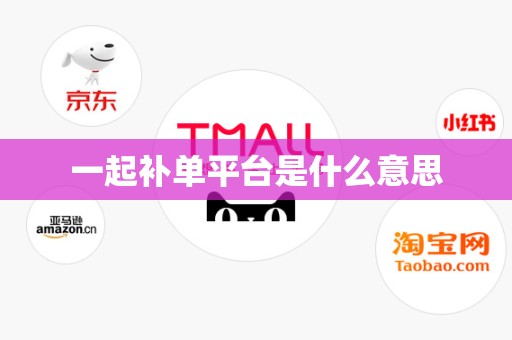 一起补单平台是什么意思