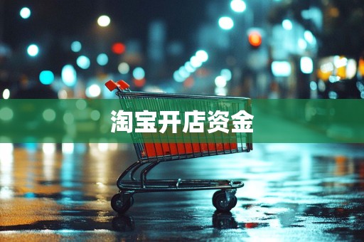 淘宝开店资金