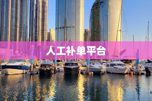 人工补单平台
