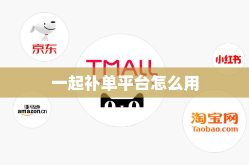 一起补单平台怎么用