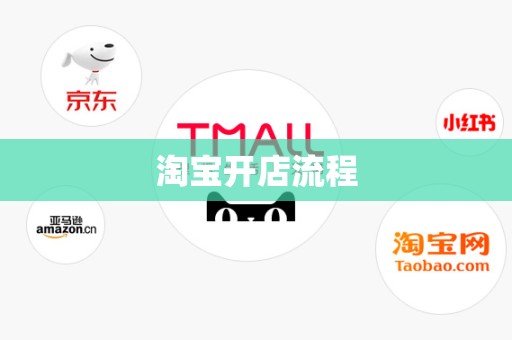 淘宝开店流程