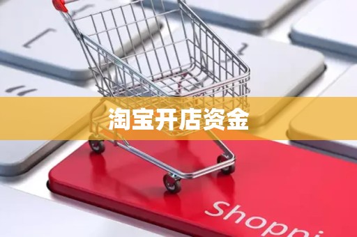 淘宝开店资金