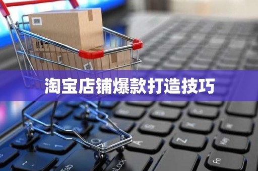 淘宝店铺爆款打造技巧