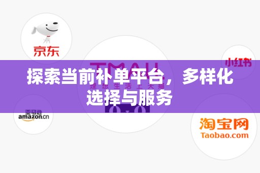 探索当前补单平台，多样化选择与服务