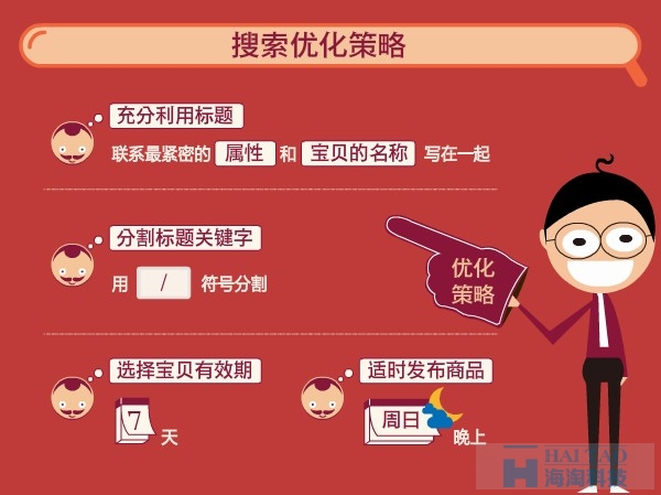 淘宝搜索排名，如何优化你的店铺排名