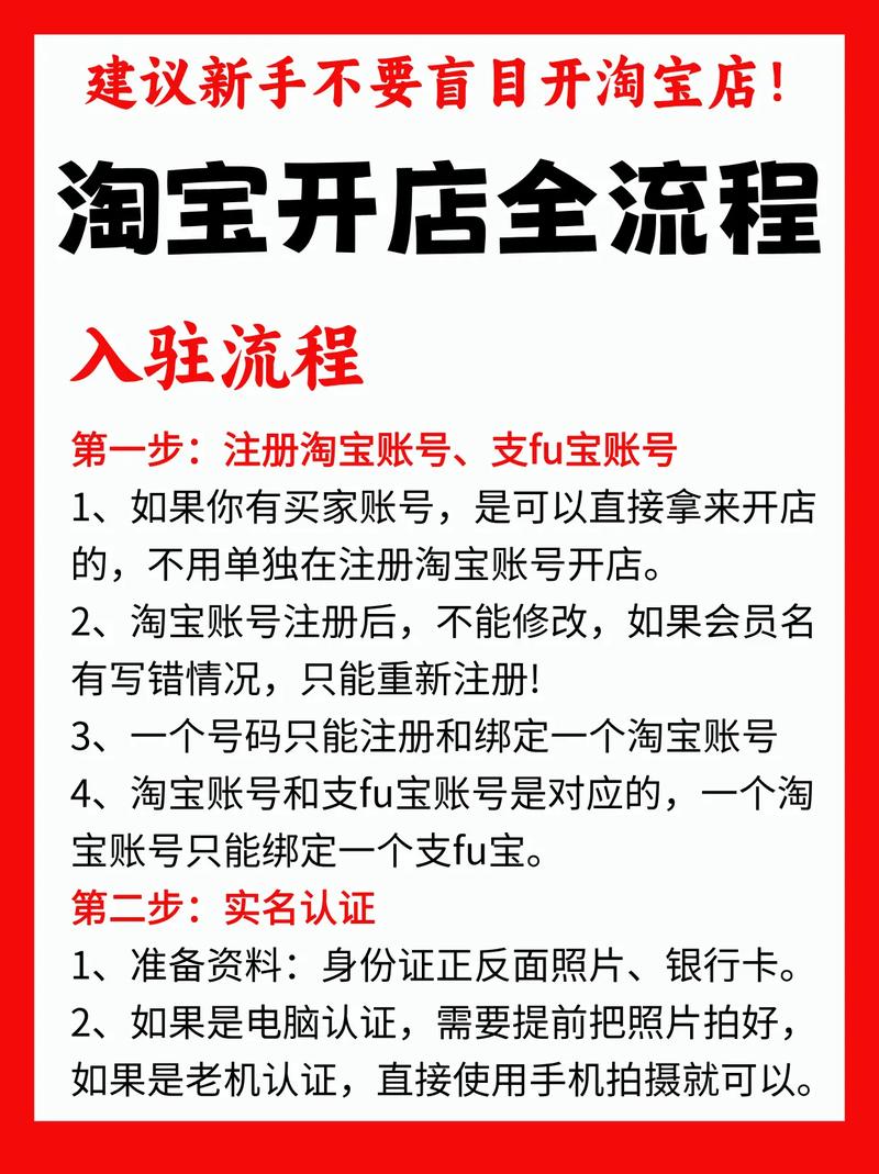 淘宝如何开网店的详细步骤